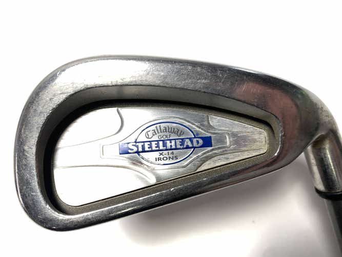 Callaway X-14 Single 4 Iron Steelhead X-14 Gems Regular Steel Mens RH