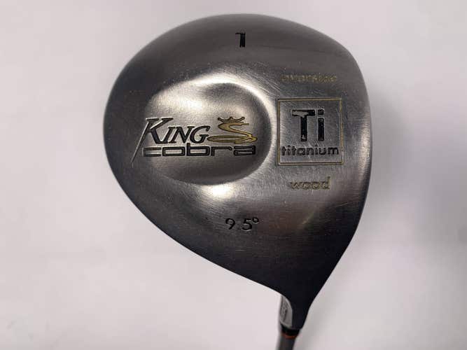 Cobra King Cobra Titanium Driver 9.5* AutoClave Stiff Graphite Mens RH