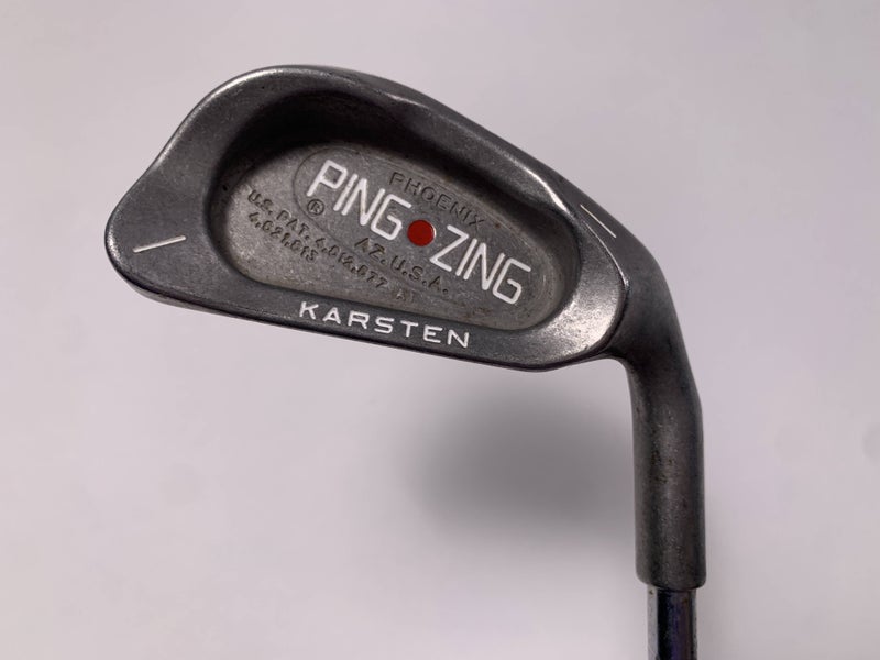 Ping Zing Single 1 Iron Red Dot 1* Flat Karsten JZ Stiff Steel Mens RH