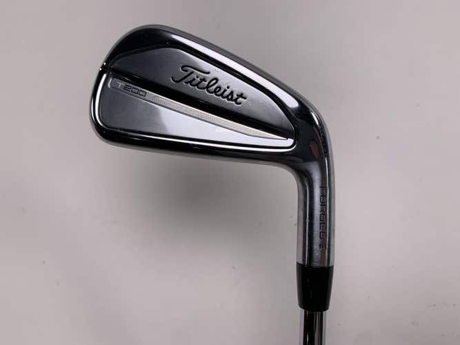 Titleist T200 2023 Single 4 Iron True Temper AMT S300 Black Stiff Steel Mens RH