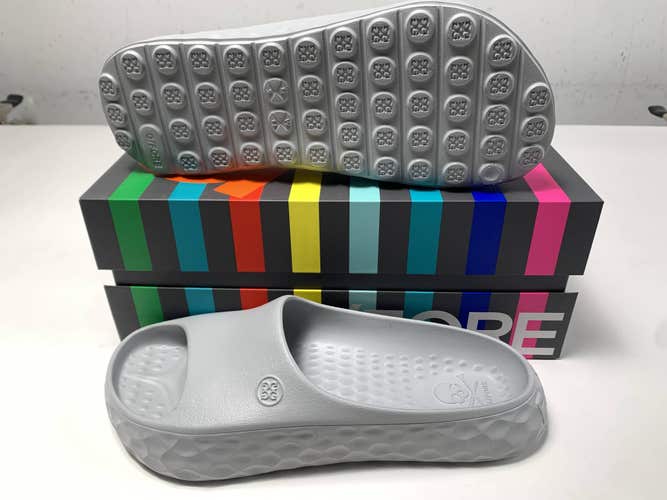 G/Fore G/Slide Street Shoes Grey Men's SZ 9 (G4MS22F26)