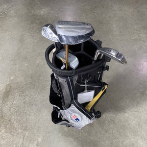 U.S Kids WT-10 Ultralight Club Set 3W 6&8i PW Putter 63" Yellow JR RH +Bag Dents