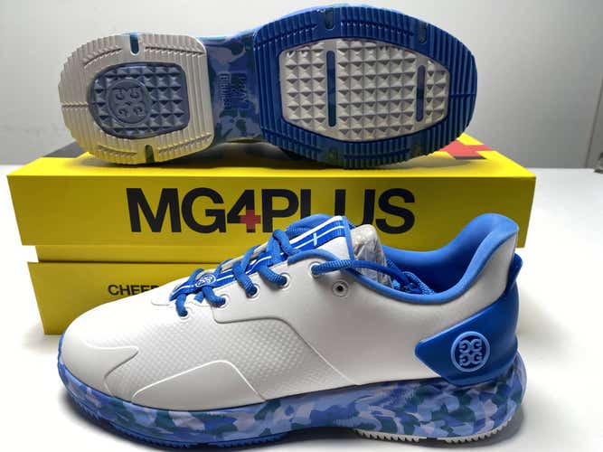 G/Fore MG4 Plus Waterproof Golf Shoes White Men's SZ 10.5 (G4MA23EF30)