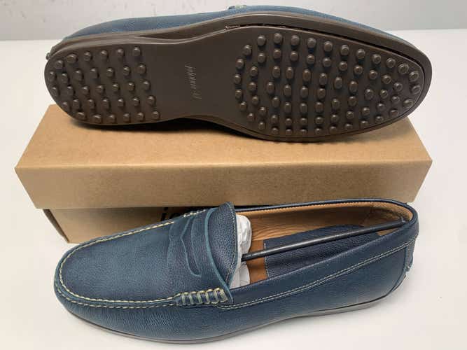 Johnnie-O Loafer Casual Shoes Blue Men's SZ 11.5 (JMFW1570)