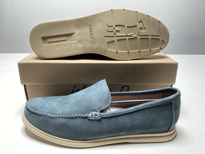 Johnnie-O Malibu Moccassin Casual Shoes Blue Men's SZ 11 (JMFW1100)