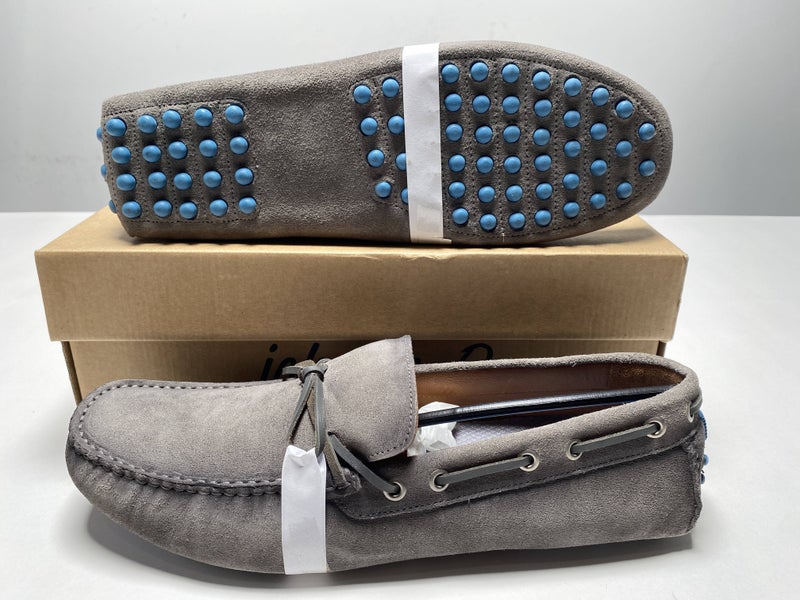 Johnnie-O Getaway Driver Casual Shoes Gray Men's SZ 11 (JMFW1290)