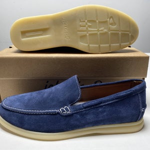 Johnnie-O Malibu Moccassin 2.0 Casual Shoes Blue Men's SZ 9 (JMFW1700)