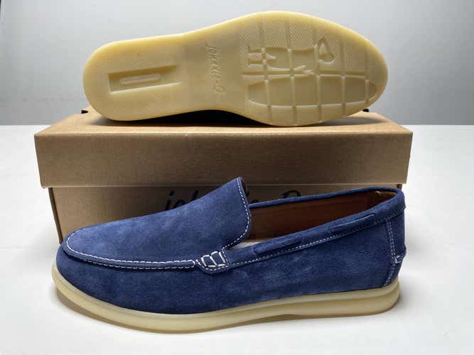 Johnnie-O Malibu Moccassin 2.0 Casual Shoes Blue Men's SZ 9 (JMFW1700)