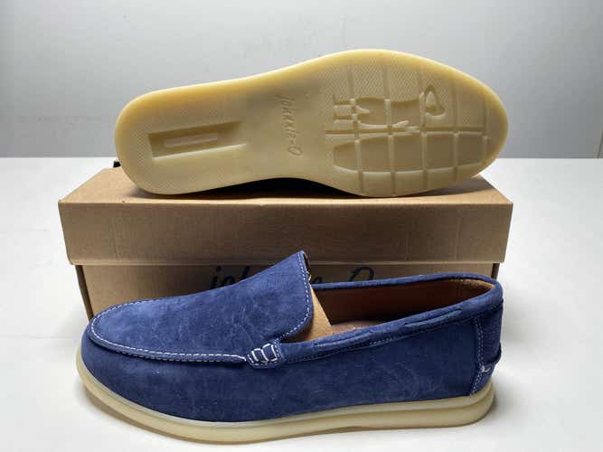 Johnnie-O Malibu Moccassin 2.0 Casual Shoes Blue Men's SZ 10.5 (JMFW1700)