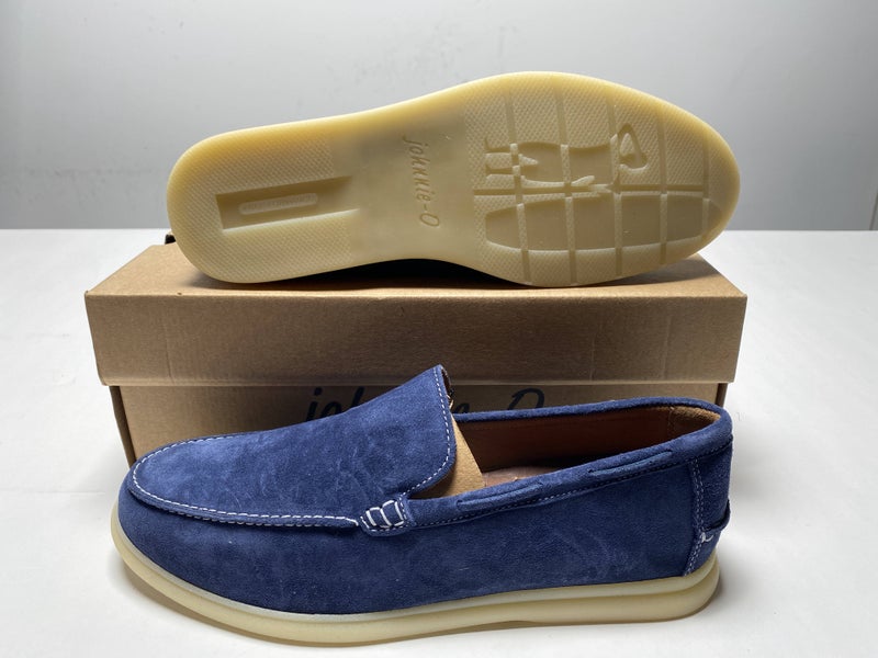 Johnnie-O Malibu Moccassin 2.0 Casual Shoes Blue Men's SZ 10.5 (JMFW1700)
