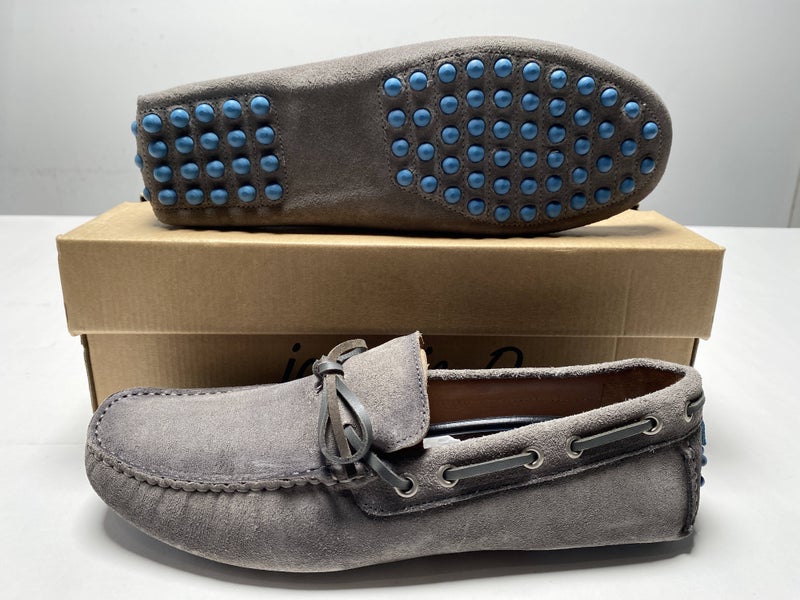 Johnnie-O Getaway Driver Casual Shoes Gray Men's SZ 9 (JMFW1290)