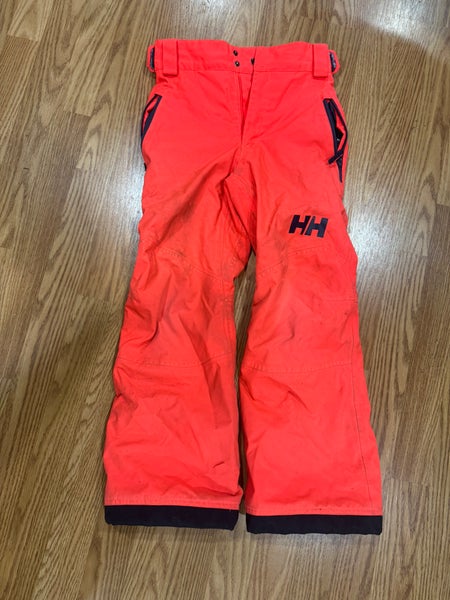 Orange Youth Small Helly Hansen Ski Pants (Used)
