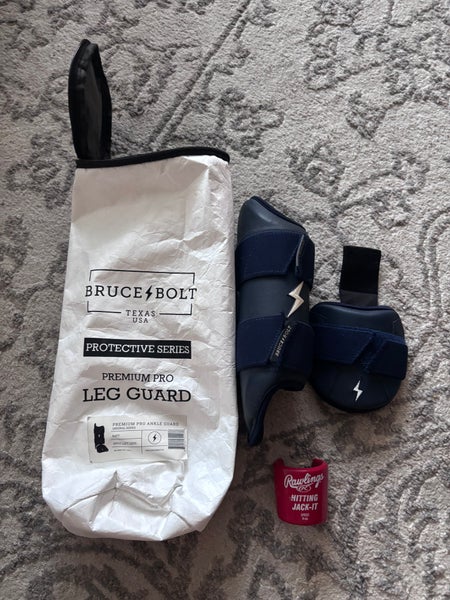 Blue Senior Shin Guards (New)