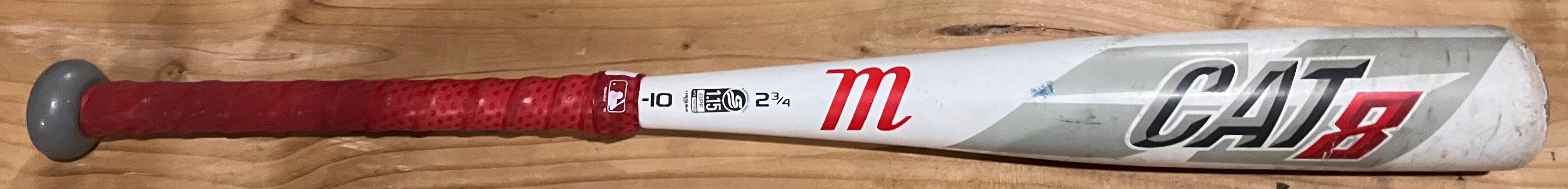 Marucci CAT8 Alloy USSSA Certified Bat (-10) 18 oz 28" (Used)
