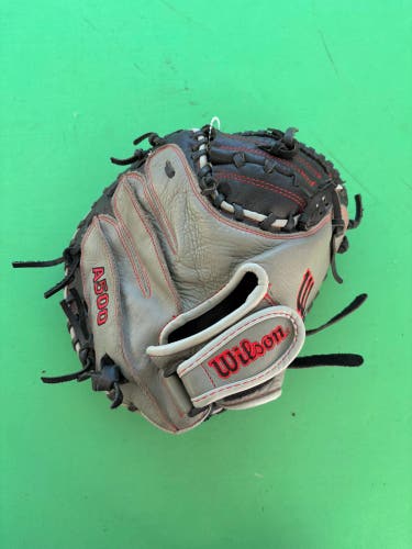 Gray Wilson A500 RH Catcher's Baseball Glove 32"