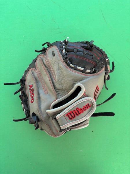 Gray Wilson A500 RH Catcher's Baseball Glove 32"