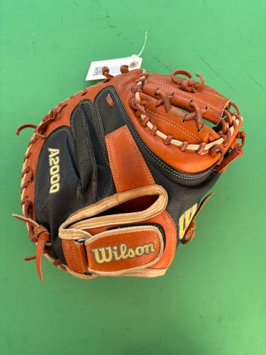 Wilson A2000 1790 Pro Stock RH Catcher's Baseball Glove 34"