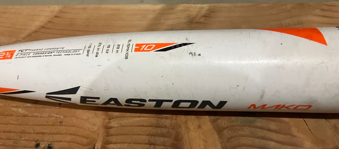 Easton Mako Composite USSSA Certified Bat 19 oz 29" (Used)