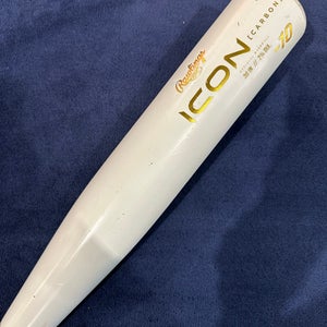 2024 Rawlings Icon Composite Bat USSSA Certified (-10) 20 oz 30" (Used)