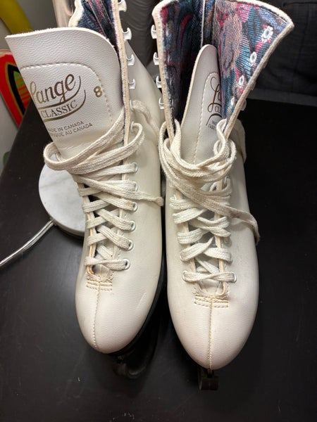 Lange Figure Skates B Adult 8 (Used)