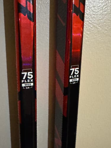 Senior Warrior Novium 2 Pro Left Hand Hockey Stick W03 75 Flex (Used)