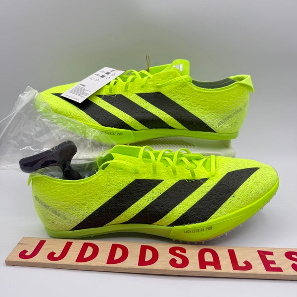 Adidas Adizero Prime SP 3 Strung Spikes Neon Lucid Lemon IH5800 Men’s Sz 10 NWT

New Without Box