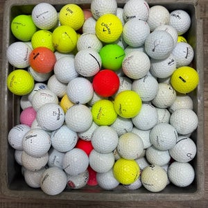 50 Golf Balls - Various Brands/Models, 5A MINT or 4A NEAR-MINT CONDITION