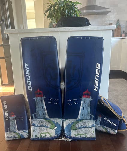 2024 Bauer Hyperlite Custom Goalie Full Set (Used)