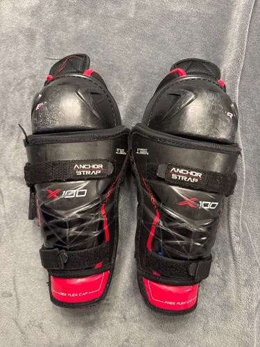 Junior Bauer Vapor X100 11 Shin Pads (Used)