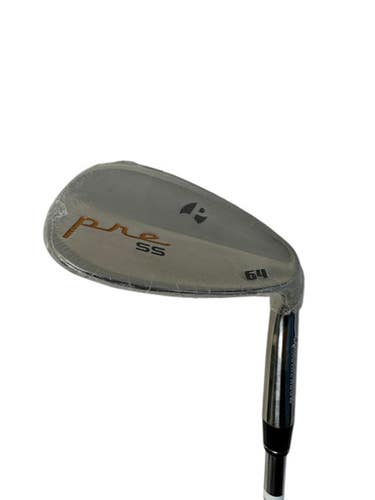 Used Pinemeadow PURE SS Golf Wedge Mens RH 64 Degree 11835-S000201530