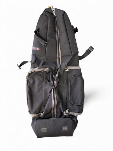 Used CADDY DADDY WHEELED TRAVEL BAG Travel Bag Black 11835-S000201591