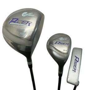 Used Confidence POWER Womens Package Set RH Silver 9 Piece 11835-S000201589