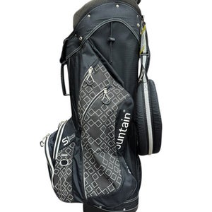 Used Sun Mountain S ONE Mens Cart Bag Black 11835-S000201650