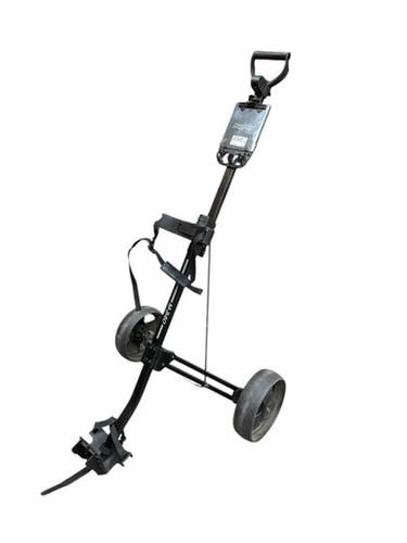 Used Bag Boy M-340 Golf Cart Black 2 Wheel 11835-S000201609