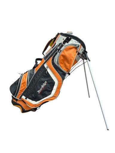 Used Tour Edge GOLF STAND BAG Mens Stand Bag Orange 11835-S000201649