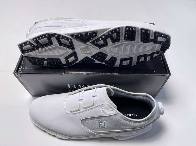 FootJoy Superlites XP BOA Golf Shoes White Men's SZ 11.5 (58091)