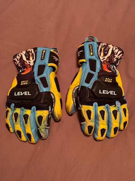 Used Level SQ CF Race Gloves Large