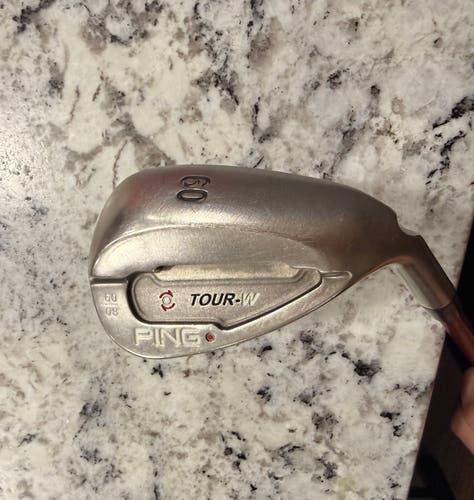 Men's Ping Tour-W Right Handed Wedge Regular Flex 60 Degree Graphite Shaft (Used)