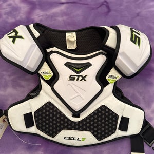 Large Youth STX Cell V Shoulder Pads (Used)