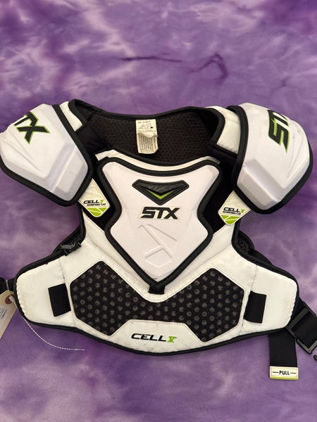 Large Youth STX Cell V Shoulder Pads (Used)