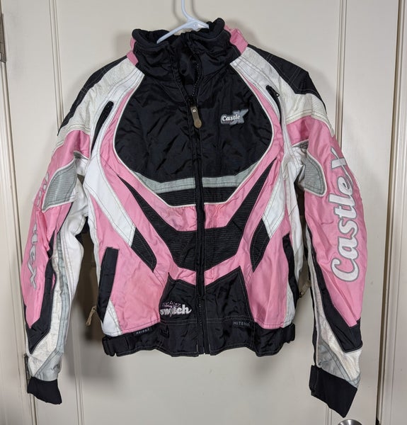 Castle X Racewear Swift Pink Winter Snowmobile 3 in 1 Jacket Women's Size: S
