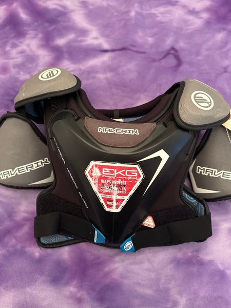 Medium Youth Maverik Charger Shoulder Pads (Used)