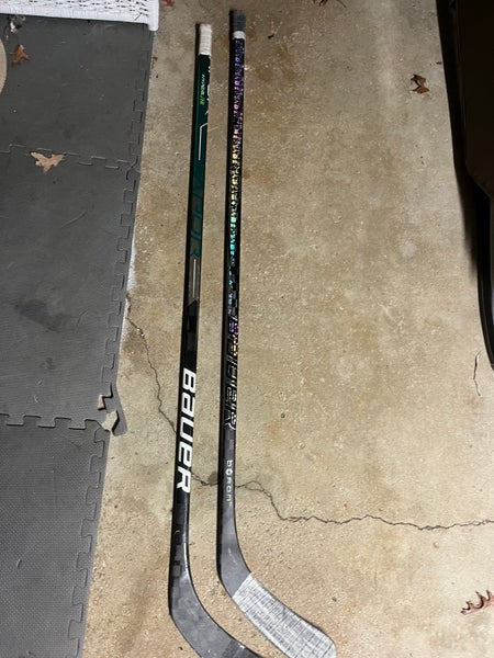 Intermediate Bauer Twitch Left Hand Hockey Stick P92 65 Flex Pro Stock and HYPERLITE P92 65 FLEX