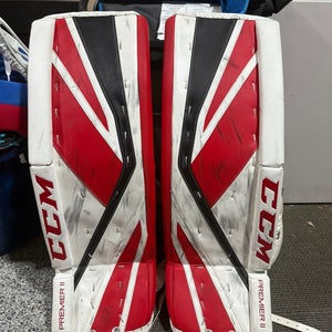 34" CCM Premier II Pro Goalie Leg Pads (Used)