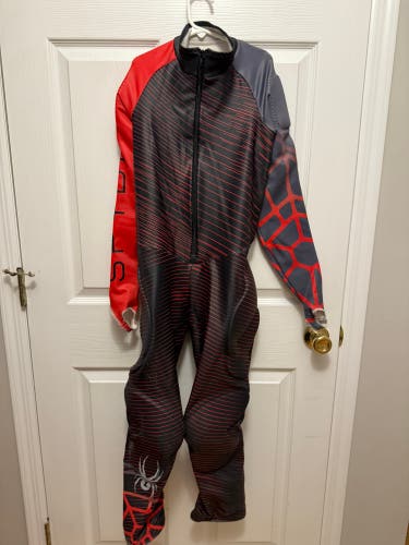 Men's Small Spyder Padded Racing Ski Suit (Used)