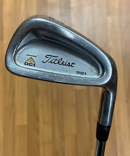 Titleist DCI 981 6 Iron RH R Flex Steel Shaft