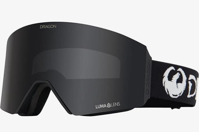 NEW Dragon $280+ goggles NFX Mag OTG Goggle dark smoke + Bonus LL Rose Lens