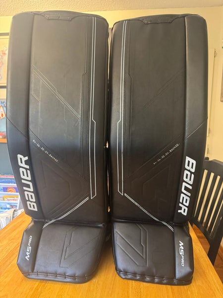 Bauer Supreme M5 Pro Goalie Leg Pads β 35" | +1.5" Extension β Available only in ππππ.πππππ