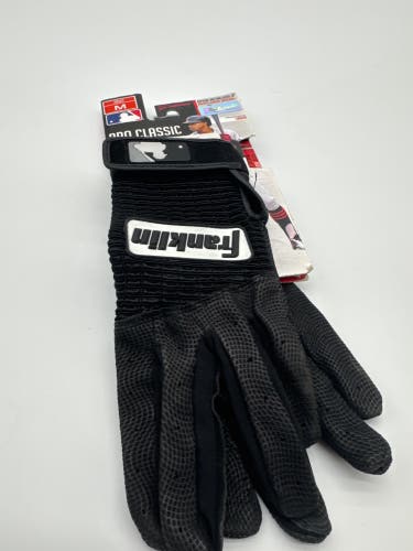 Medium Franklin Pro Classic Batting Gloves (New)