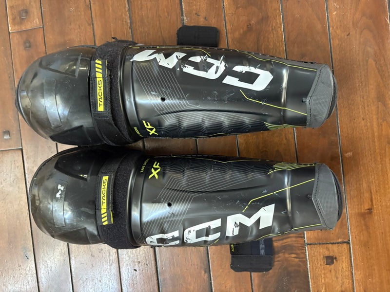 Senior CCM Tacks XF 15" Shin Pads (Used)